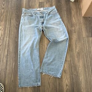 Vintage Levi's 529 Light Blue Relaxed low rise straight  Jeans